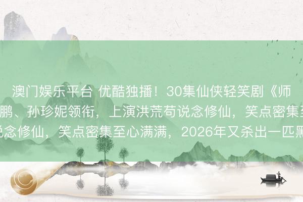 澳门娱乐平台 优酷独播!30集仙侠轻笑剧《师兄太郑重》来袭,敖瑞鹏、孙珍妮领衔,上演洪荒苟说念修仙,笑点密集至心满满,2026年又杀出一匹黑马!